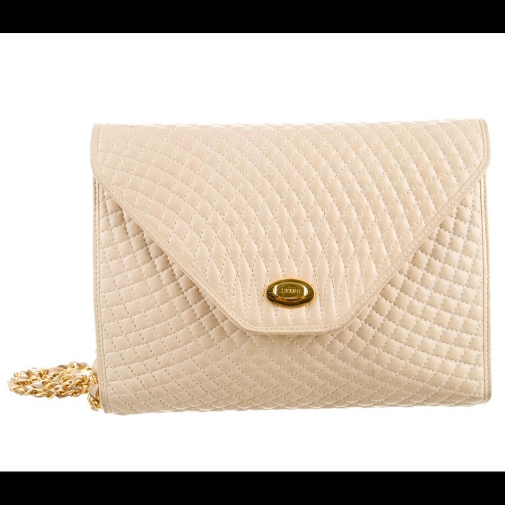 BALLY Leather Quilted Shoulder Bag